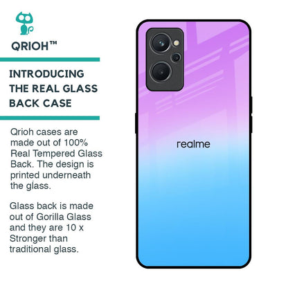 Unicorn Pattern Glass Case for Realme 9i