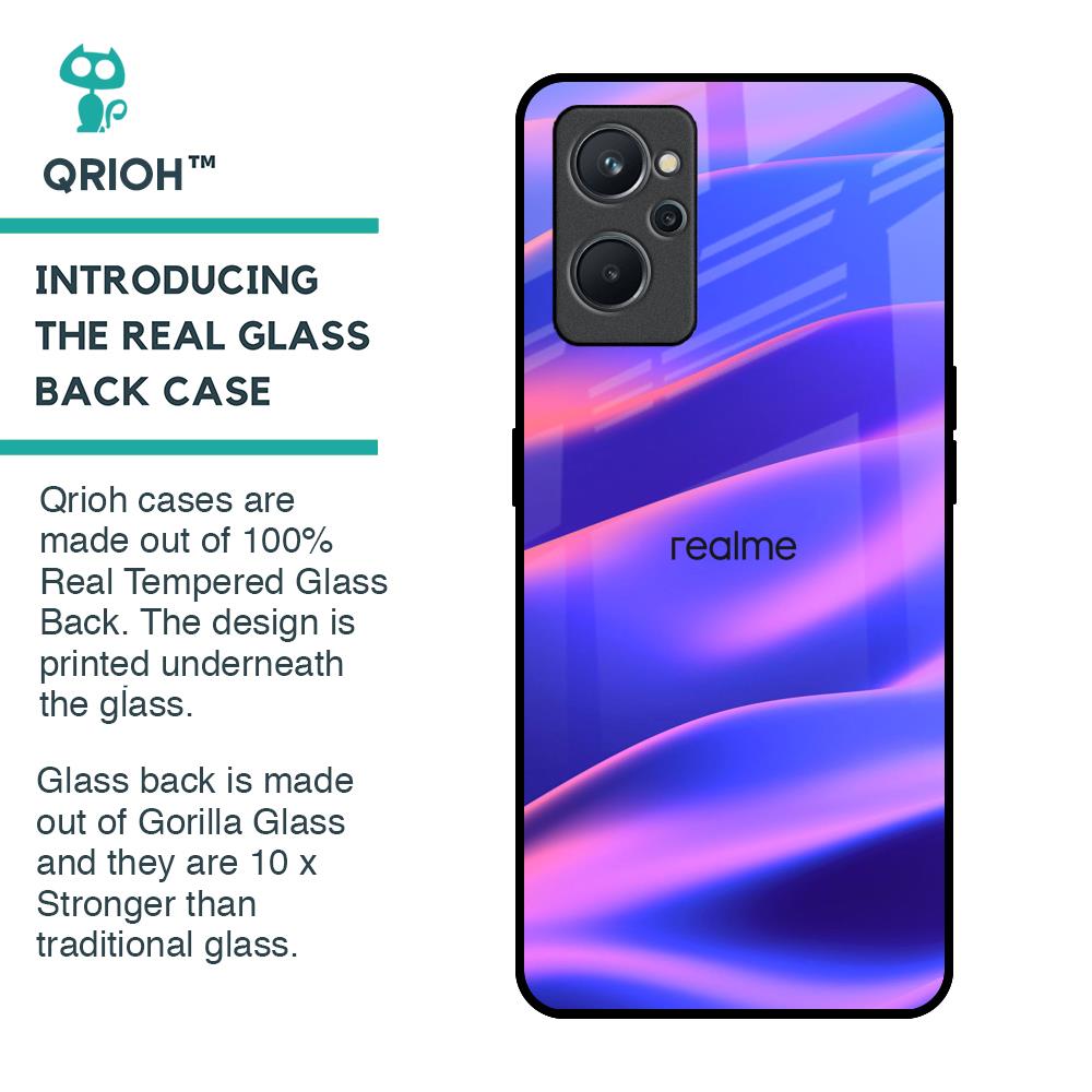 Colorful Dunes Glass Case for Realme 9i