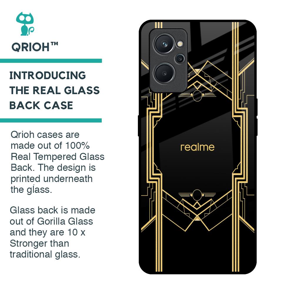 Sacred Logo Glass Case for Realme 9i