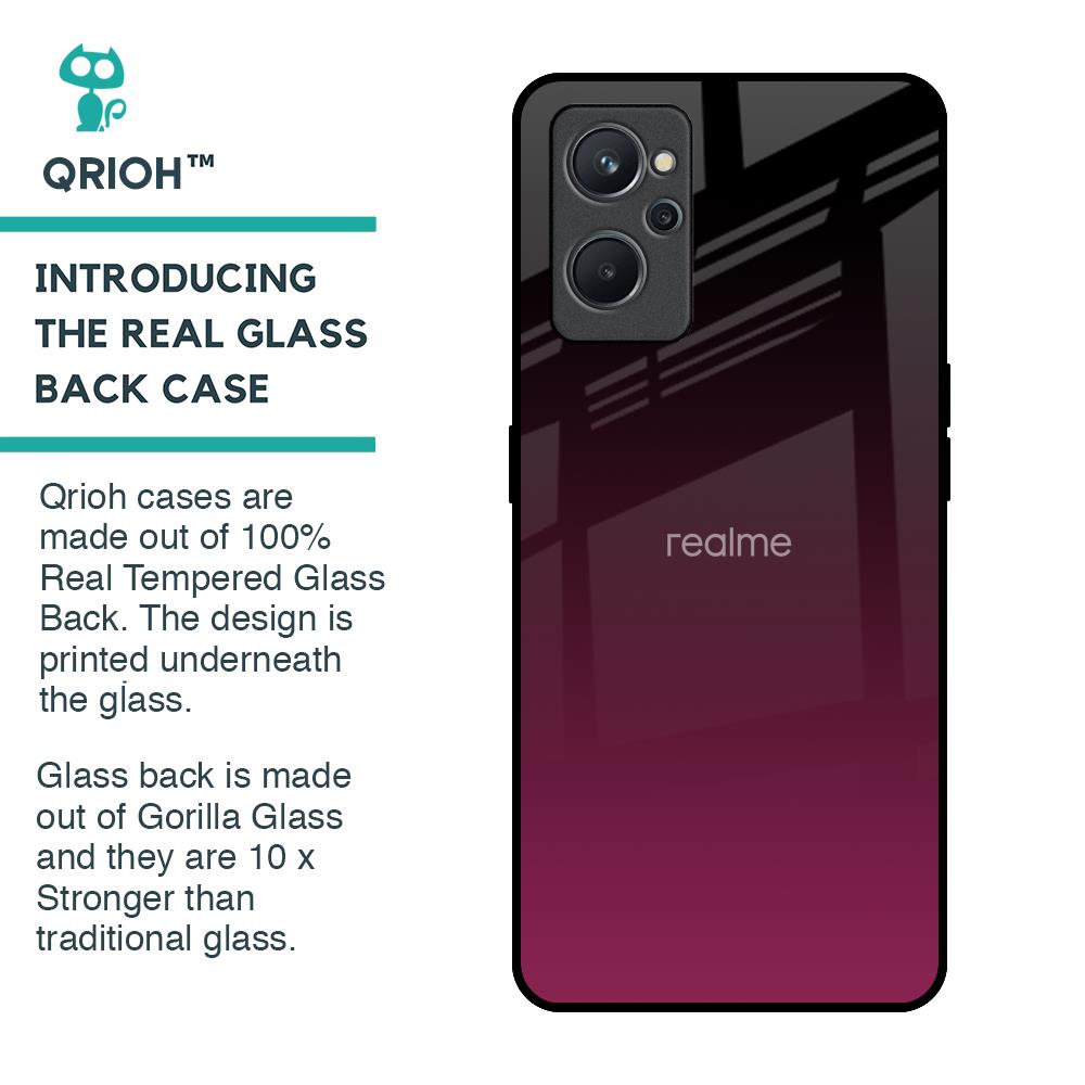 Wisconsin Wine Glass Case For Realme 9i
