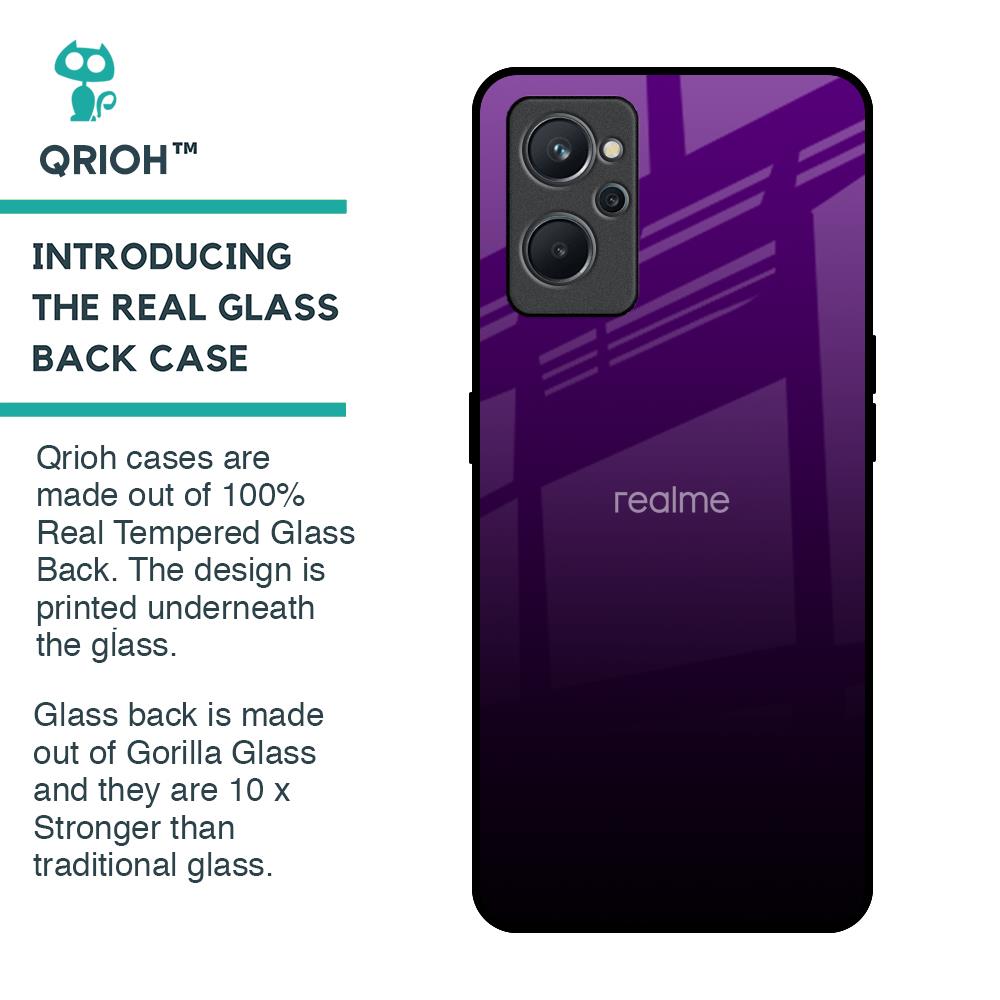 Harbor Royal Blue Glass Case For Realme 9i