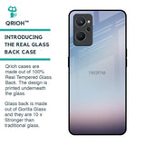 Light Sky Texture Glass Case for Realme 9i