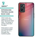 Dusty Multi Gradient Glass Case for Realme 9i