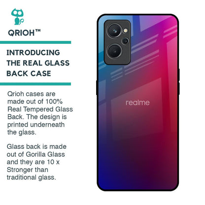Magical Color Shade Glass Case for Realme 9i