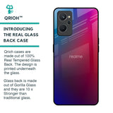 Magical Color Shade Glass Case for Realme 9i