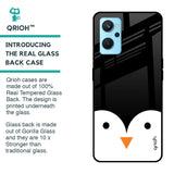 Cute Penguin Glass Case for Realme 9i