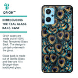 Peacock Feathers Glass case for Realme 9i