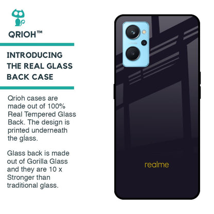Deadlock Black Glass Case For Realme 9i