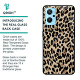 Leopard Seamless Glass Case For Realme 9i