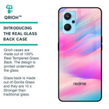 Colorful Waves Glass case for Realme 9i