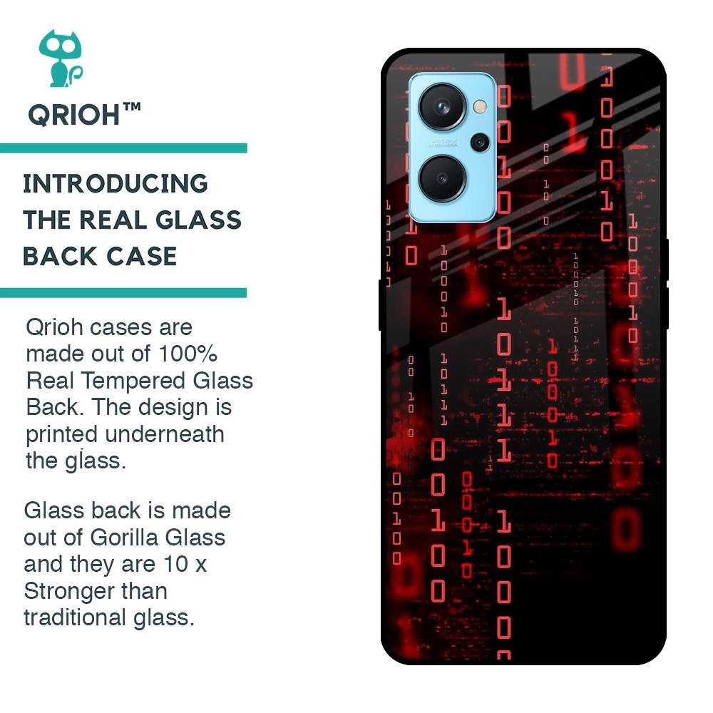 Let's Decode Glass Case For Realme 9i