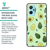 Avocado Green Glass Case For Realme 9i