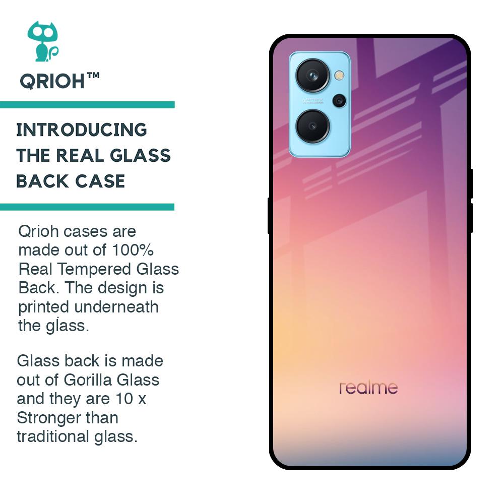 Lavender Purple Glass case for Realme 9i