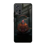 Lord Hanuman Animated Mi 11i Glass Back Cover Online