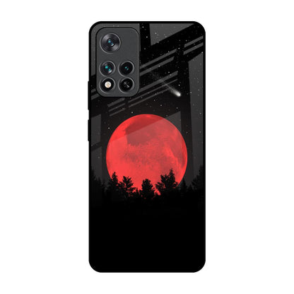 Moonlight Aesthetic Mi 11i Glass Back Cover Online