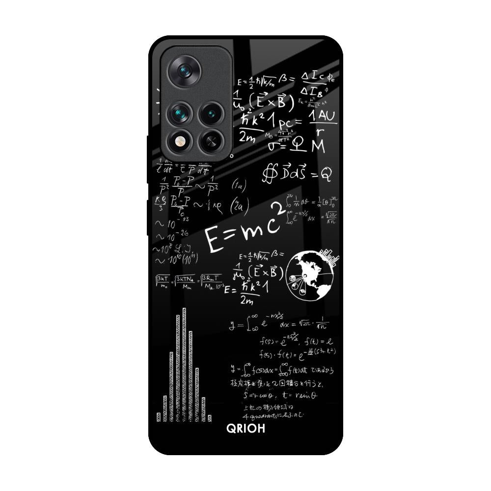 Funny Math Mi 11i Glass Back Cover Online