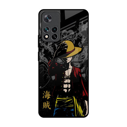 Dark Luffy Mi 11i Glass Back Cover Online
