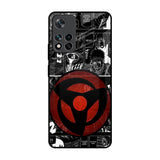 Sharingan Mi 11i Glass Back Cover Online