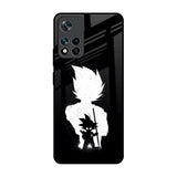 Monochrome Goku Mi 11i Glass Back Cover Online