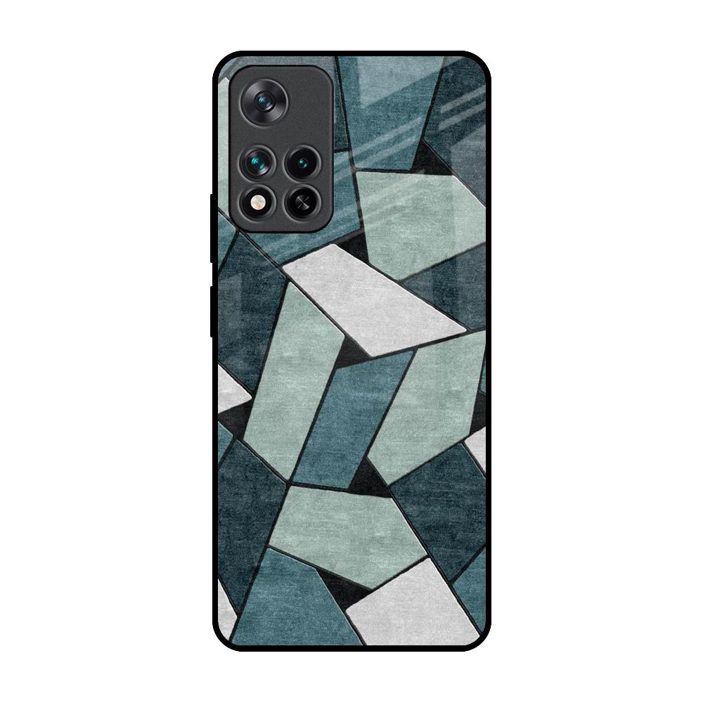 Abstact Tiles Mi 11i Glass Back Cover Online