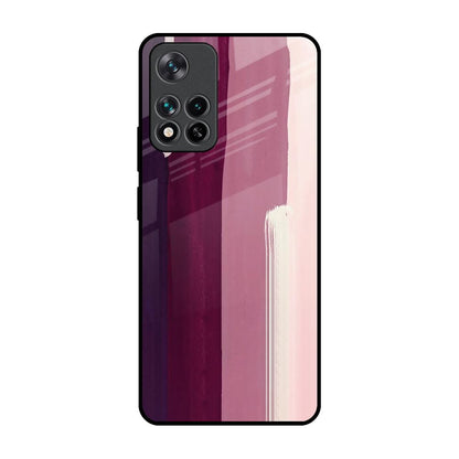 Brush Stroke Art Mi 11i Glass Back Cover Online