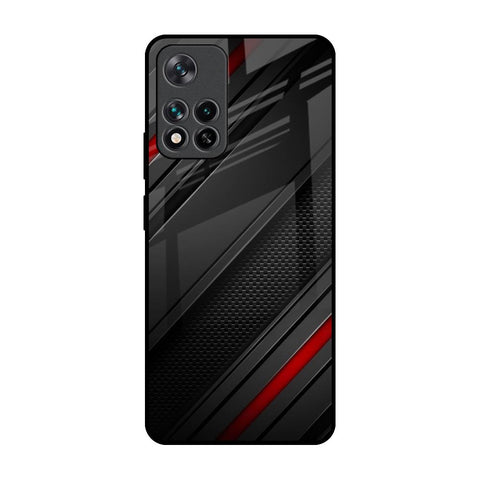 Modern Abstract Mi 11i Glass Back Cover Online
