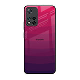 Wavy Pink Pattern Mi 11i Glass Back Cover Online