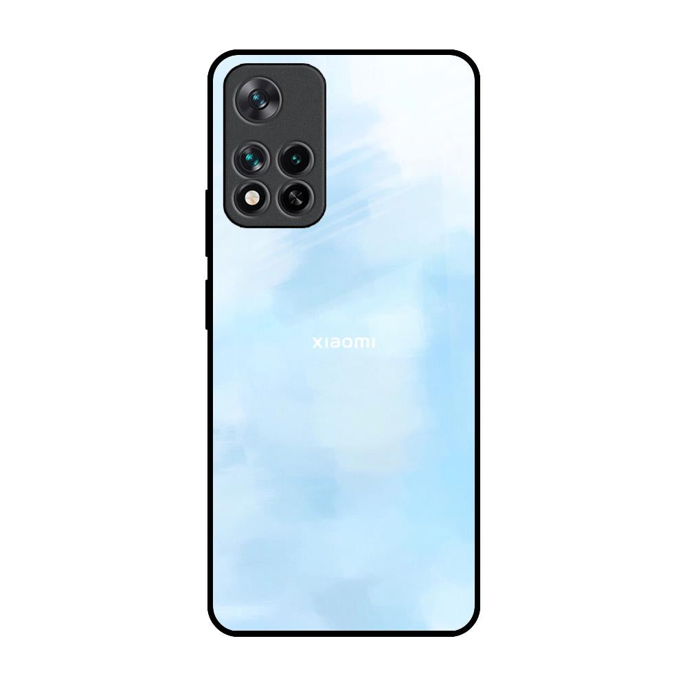 Bright Sky Mi 11i Glass Back Cover Online