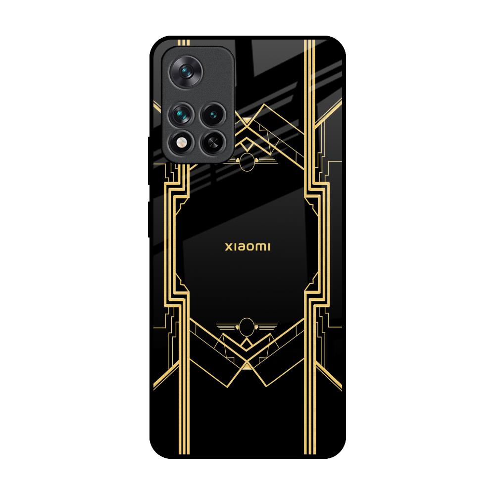 Sacred Logo Mi 11i Glass Back Cover Online