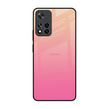 Pastel Pink Gradient Mi 11i Glass Back Cover Online