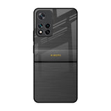 Grey Metallic Glass Mi 11i Glass Back Cover Online