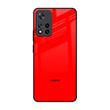 Blood Red Mi 11i Glass Back Cover Online