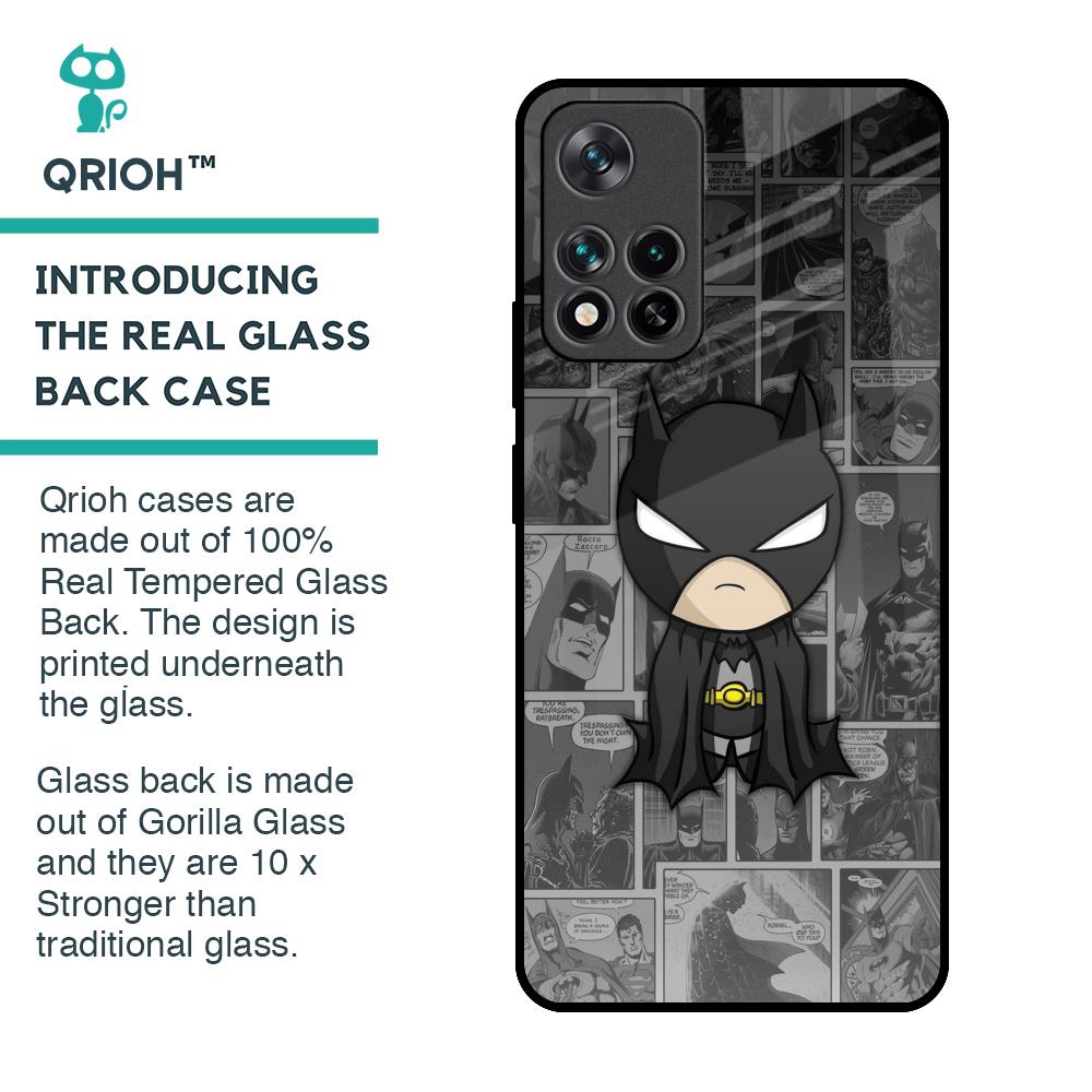Cartoon Art Glass Case for Mi 11i