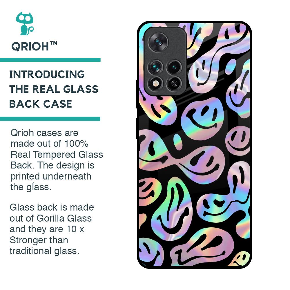 Acid Smile Glass Case for Mi 11i