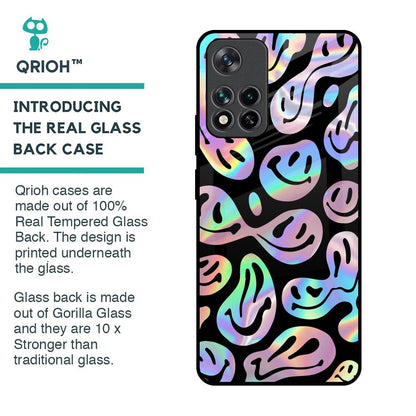 Acid Smile Glass Case for Mi 11i