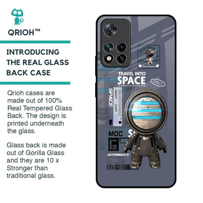 Space Travel Glass Case for Mi 11i