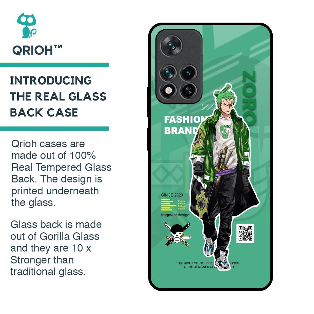 Zoro Bape Glass Case for Mi 11i