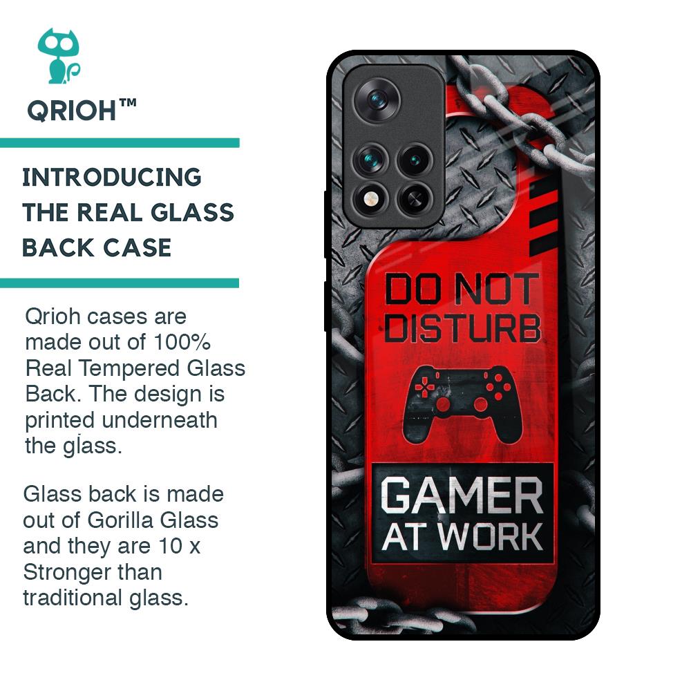 Do No Disturb Glass Case For Mi 11i
