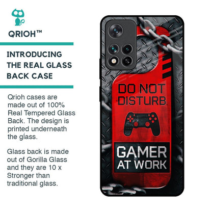 Do No Disturb Glass Case For Mi 11i