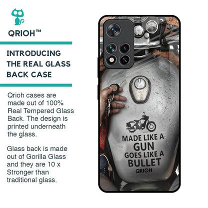 Royal Bike Glass Case for Mi 11i