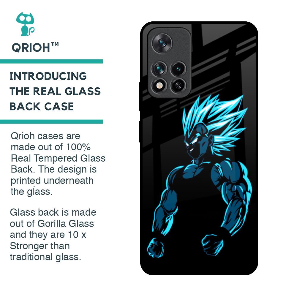 Pumped Up Anime Glass Case for Mi 11i
