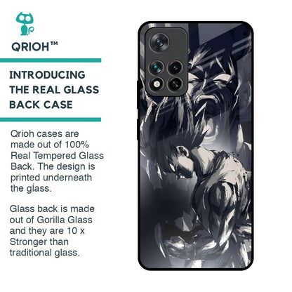 Sketch Art DB Glass Case for Mi 11i