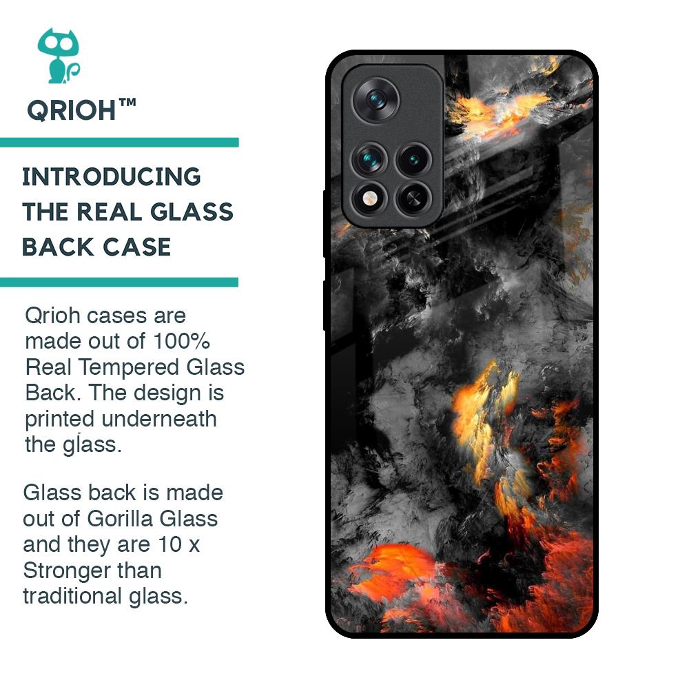 Lava Explode Glass Case for Mi 11i