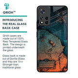 Geographical Map Glass Case for Mi 11i