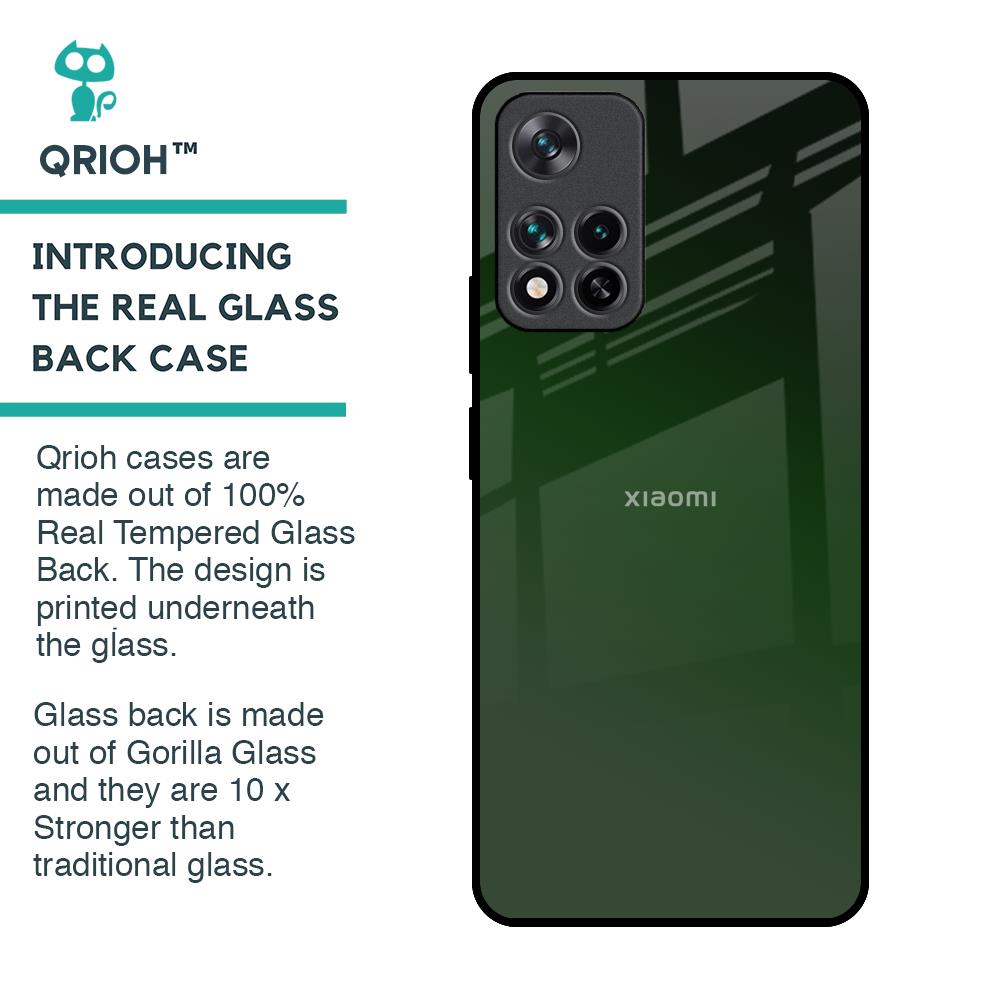 Deep Forest Glass Case for Mi 11i
