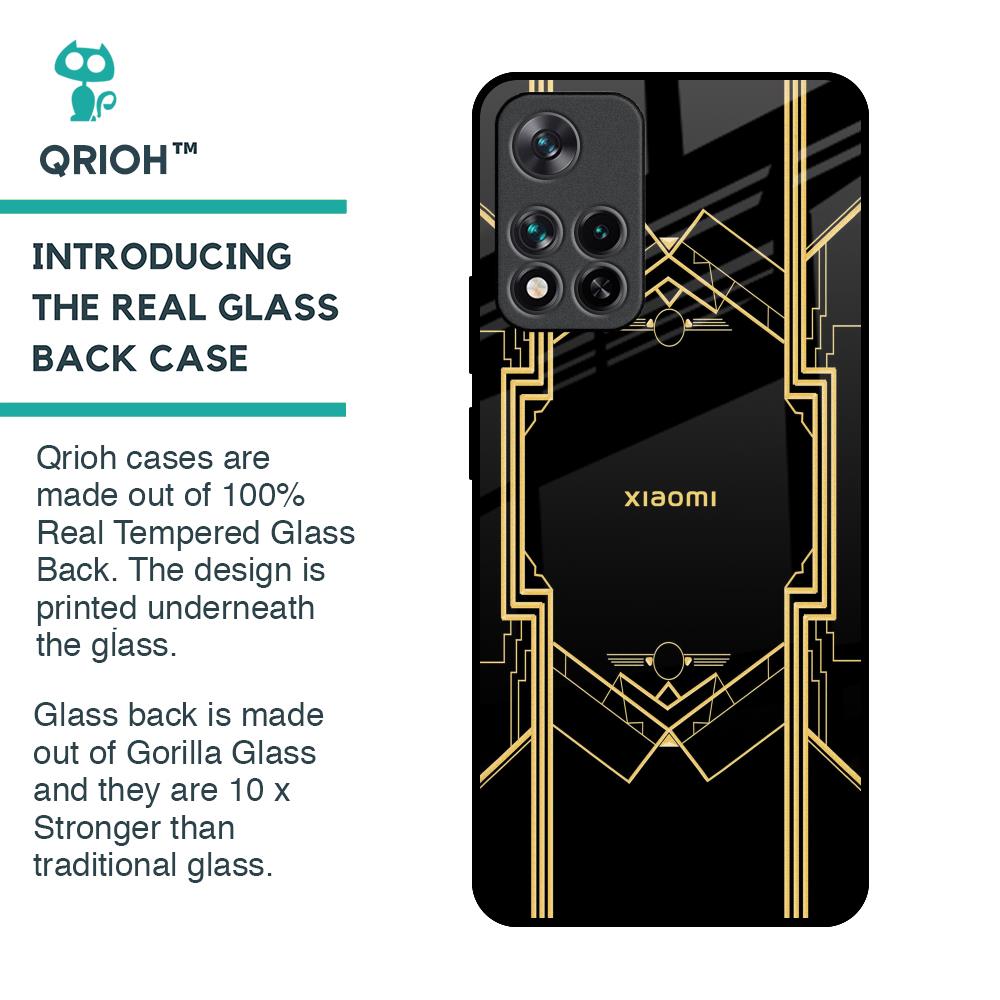 Sacred Logo Glass Case for Mi 11i
