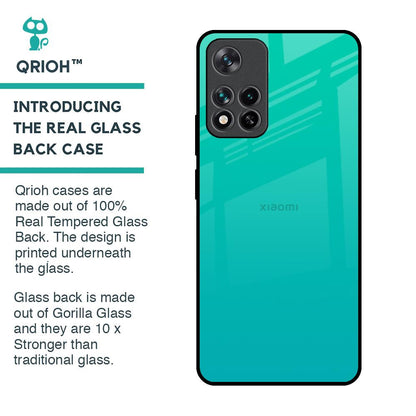 Cuba Blue Glass Case For Mi 11i