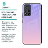 Lavender Gradient Glass Case for Mi 11i