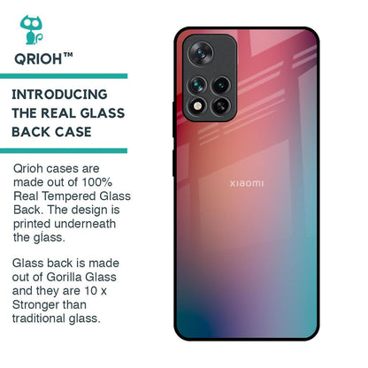 Dusty Multi Gradient Glass Case for Mi 11i