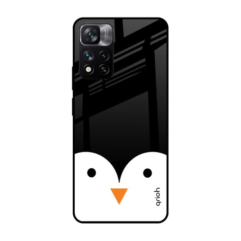 Cute Penguin Mi 11i Glass Cases & Covers Online